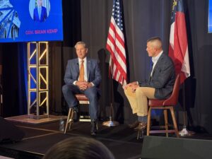 Leadership panel discussion at a Georgia Trucking Association event